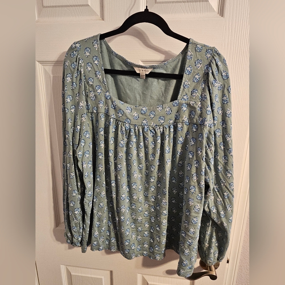 Floral Print Women's Top